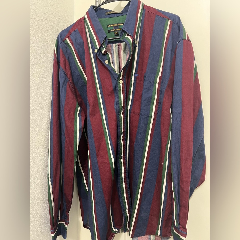6 pack: Men’s Button Down Shirts XXL, 2XLT